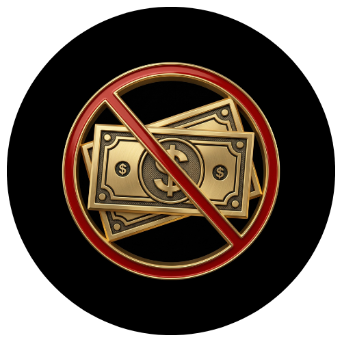 Demonetized icon